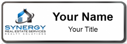 Custom name badges for Synergy Real Estate Services