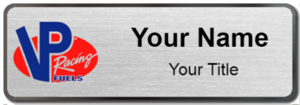 Custom name badges for VP Racing Fuels