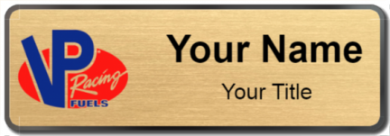 Custom name badges for VP Racing Fuels