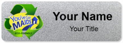 Custom name badges for Youve Got Maids