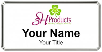 Custom name badges for 3H Products