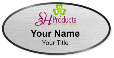 Custom name badges for 3H Products