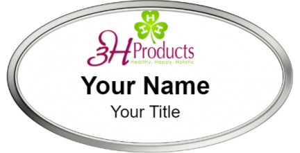 Custom name badges for 3H Products