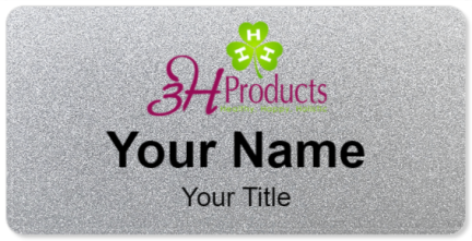 Custom name badges for 3H Products