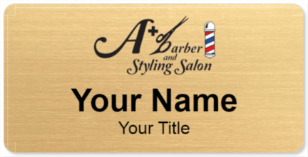A Plus Barber and Styling Salon Template Image