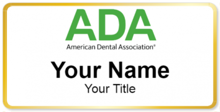 ADA  American Dental Association Template Image