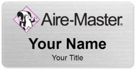 Custom name badges for Aire Master