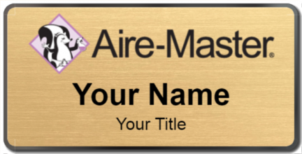 Custom name badges for Aire Master