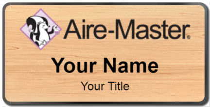 Custom name badges for Aire Master
