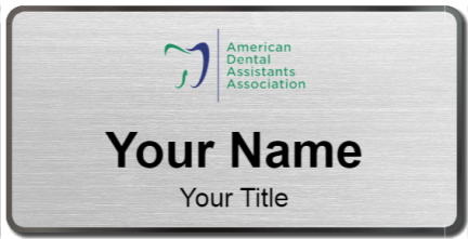 Custom name badges for American Dental Assistants Association
