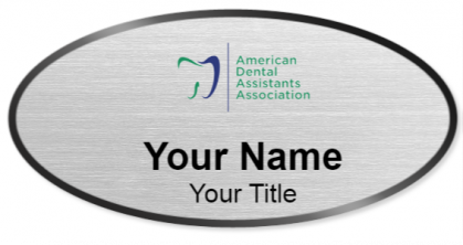 Custom name badges for American Dental Assistants Association