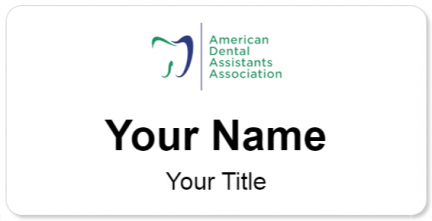 American Dental Assistants Association Template Image