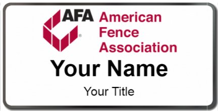 AFA   American Fence Association Template Image