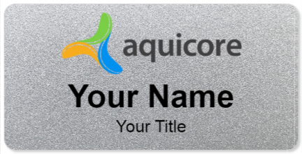 Custom name badges for Aquicore