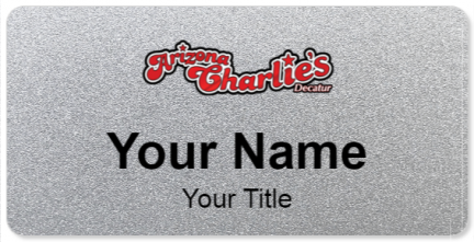 Custom name badges for Arizona Charlies Decatur