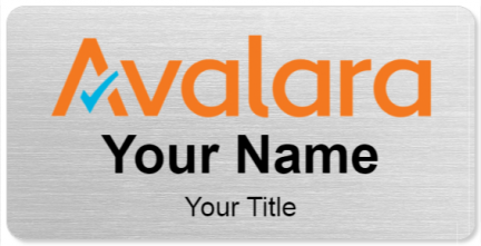 Custom name badges for Avalara
