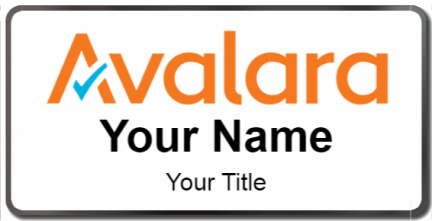 Custom name badges for Avalara
