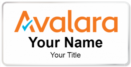 Custom name badges for Avalara