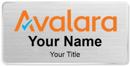 Custom name badges for Avalara