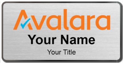 Custom name badges for Avalara