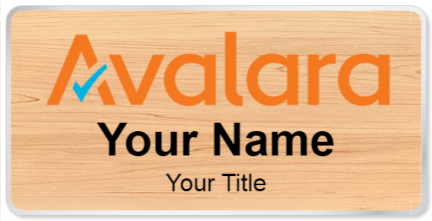 Custom name badges for Avalara