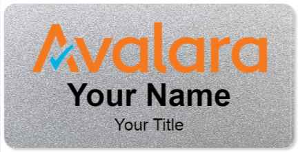 Custom name badges for Avalara