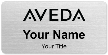 Custom name badges for Aveda