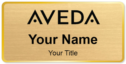 Custom name badges for Aveda