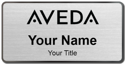 Custom name badges for Aveda