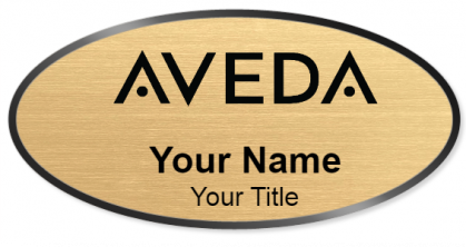 Custom name badges for Aveda