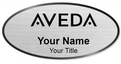 Custom name badges for Aveda