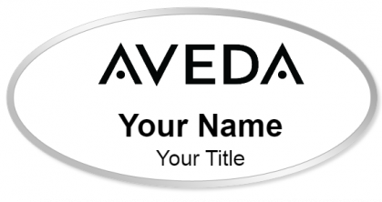Custom name badges for Aveda