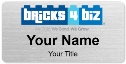 Custom name badges for Bricks 4 Biz