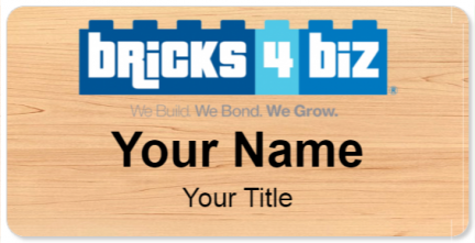 Custom name badges for Bricks 4 Biz