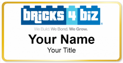 Custom name badges for Bricks 4 Biz