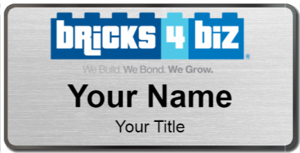 Custom name badges for Bricks 4 Biz