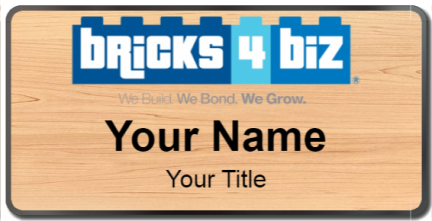 Custom name badges for Bricks 4 Biz