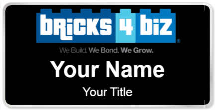 Custom name badges for Bricks 4 Biz