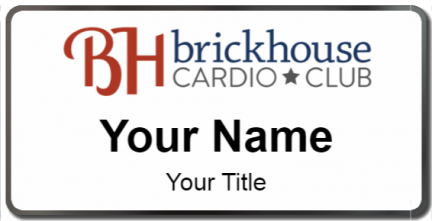 Custom name badges for Brickhouse Cardio Club