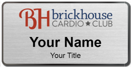 Custom name badges for Brickhouse Cardio Club