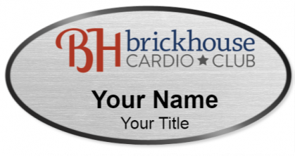 Custom name badges for Brickhouse Cardio Club
