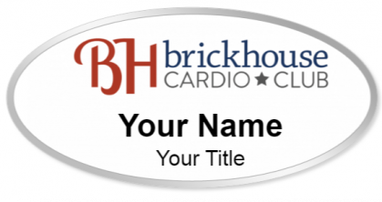 Custom name badges for Brickhouse Cardio Club