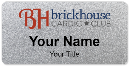 Custom name badges for Brickhouse Cardio Club