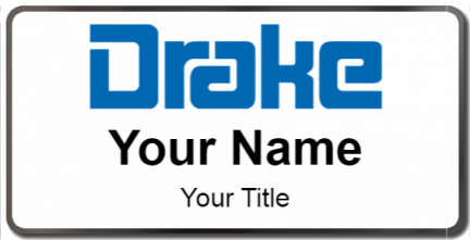 Custom name badges for Drake Precision