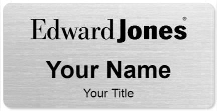 Custom name badges for Edward Jones