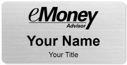 Custom name badges for eMoney Advisor