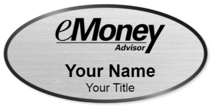 Custom name badges for eMoney Advisor