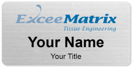 Custom name badges for Excee Matrix