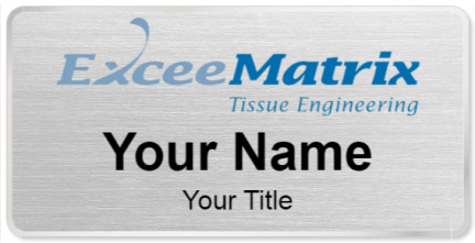 Custom name badges for Excee Matrix
