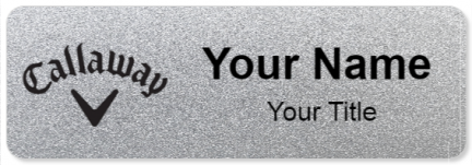 Custom name badges for Callaway